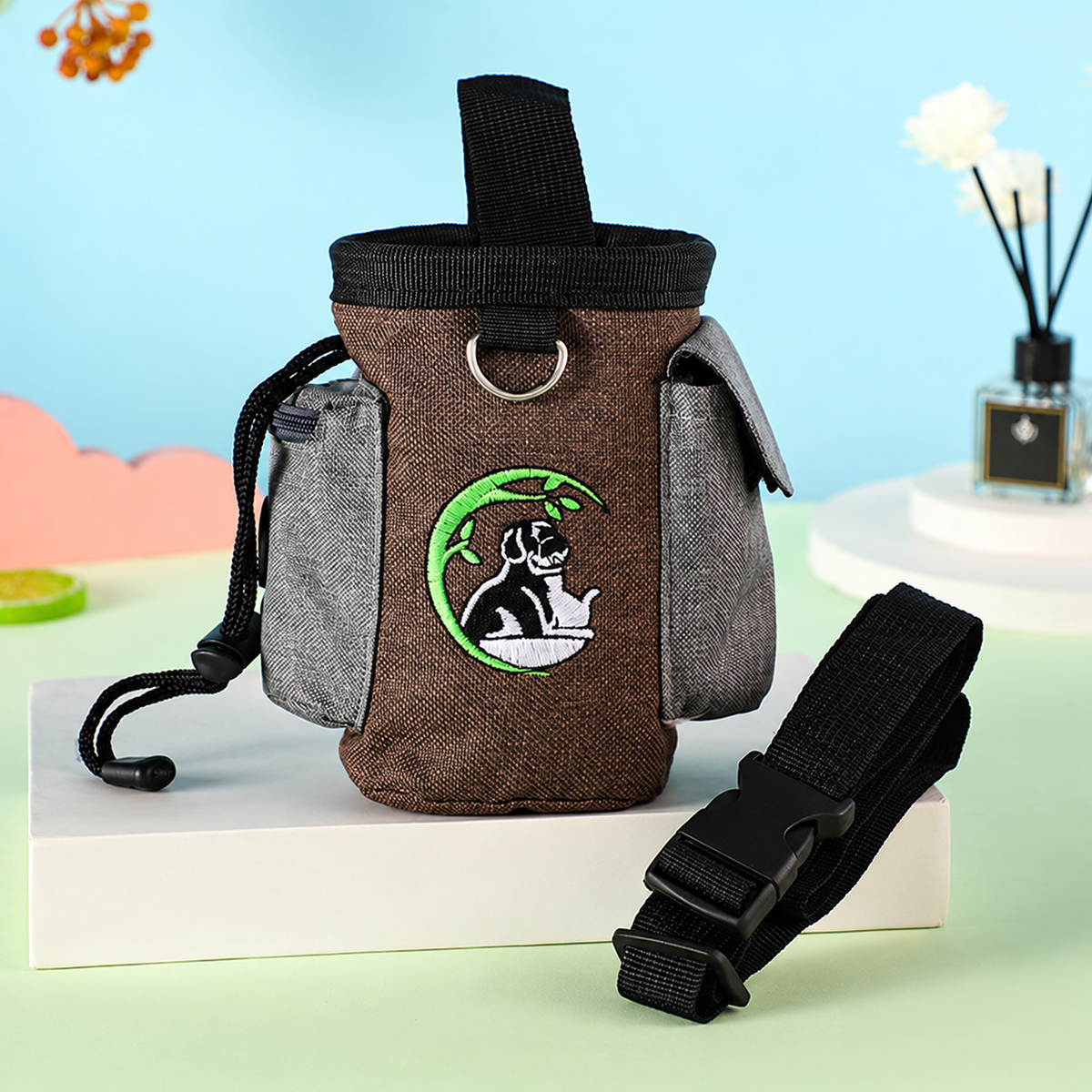 Dog Training Treat Pouch with Waist Belt
