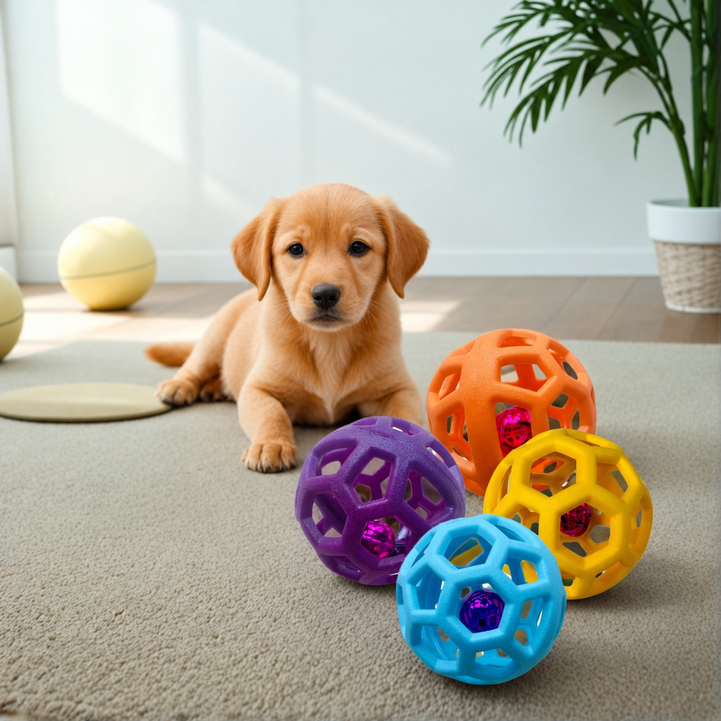 Jingle Bell Dog Ball