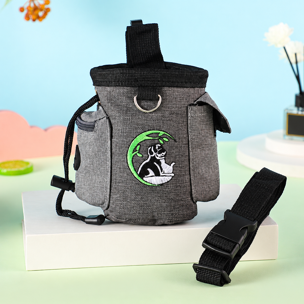 Dog Training Treat Pouch with Waist Belt