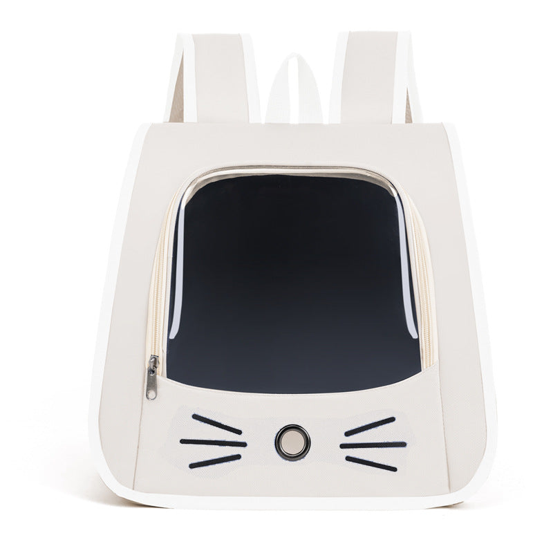 Foldable Cat Carrier Backpack with Clear Window