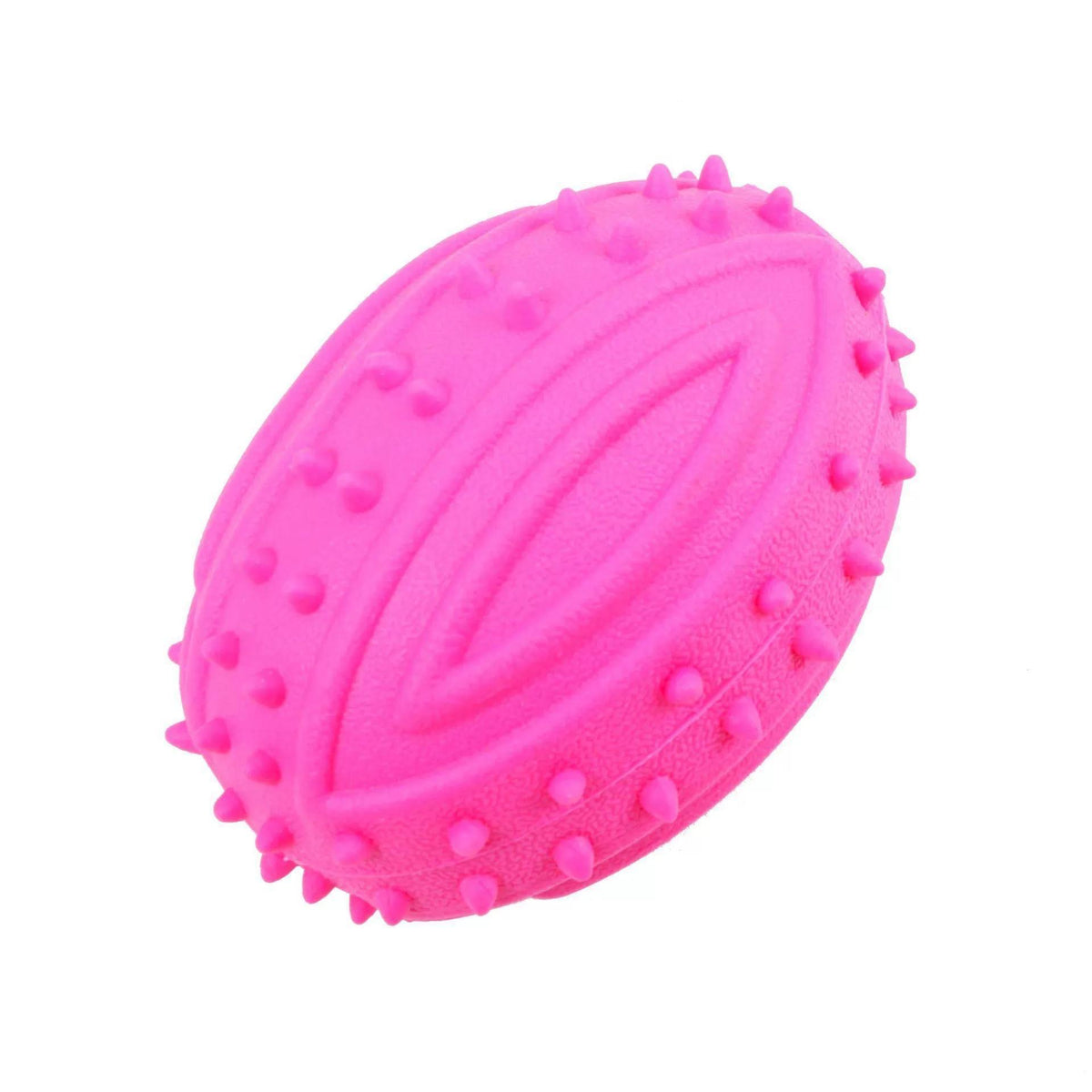 Squeaky Football Dog Toy