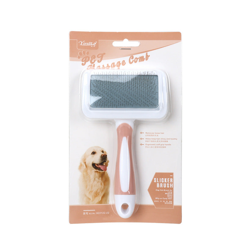 Pet Slicker Brush for Cats &amp; Dogs