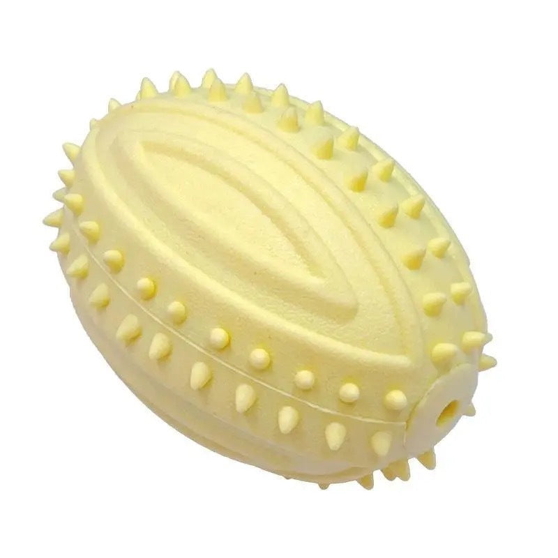 Squeaky Football Dog Toy