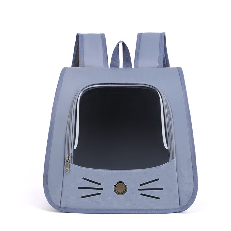 Foldable Cat Carrier Backpack with Clear Window