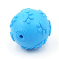Paw-Print Squeaky Dog Ball
