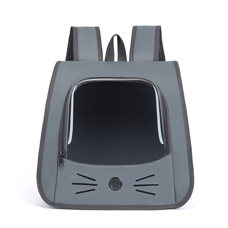 Foldable Cat Carrier Backpack with Clear Window