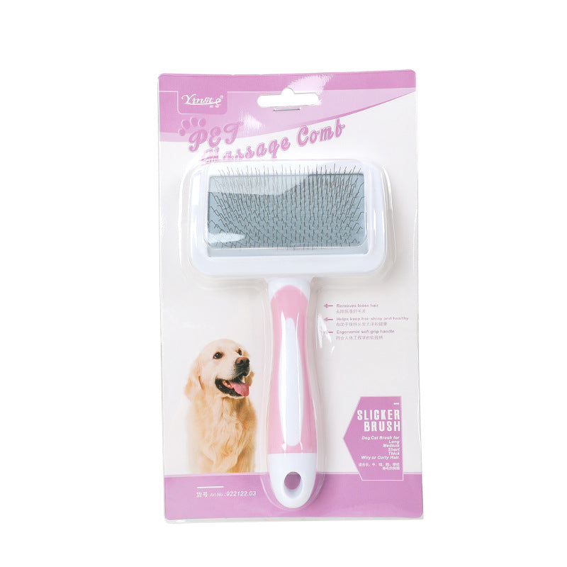 Pet Slicker Brush for Cats &amp; Dogs