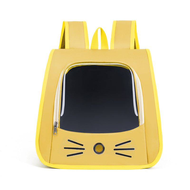 Foldable Cat Carrier Backpack with Clear Window