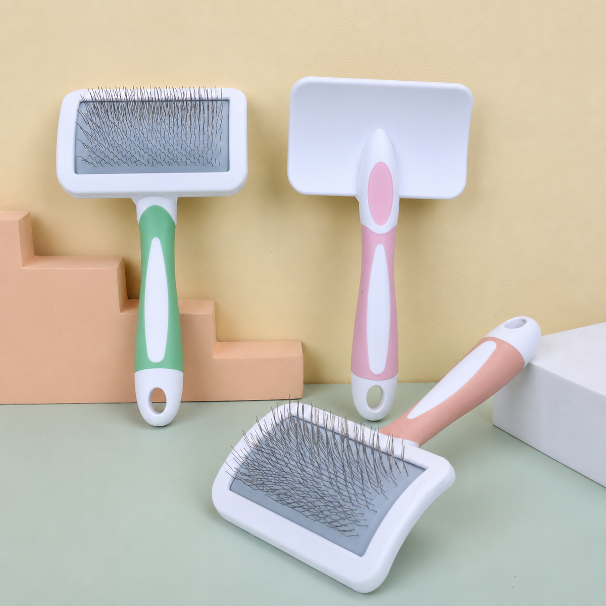 Pet Slicker Brush for Cats &amp; Dogs