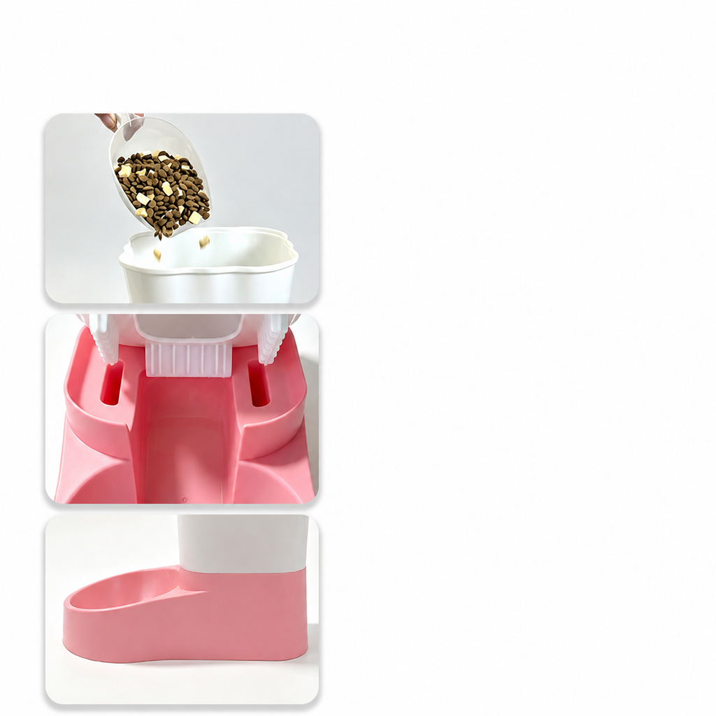 Gravity Pet Feeder for Cats & Dogs
