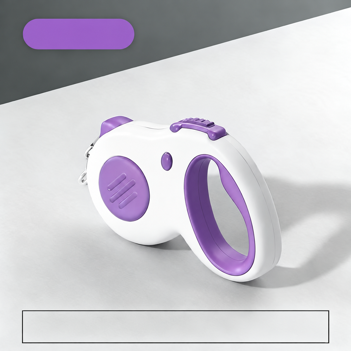 Retractable Dog Leash with One-Hand Lock